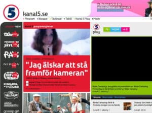 Pernilla Wallette kanal5 jag älskar_att stå framför kameran